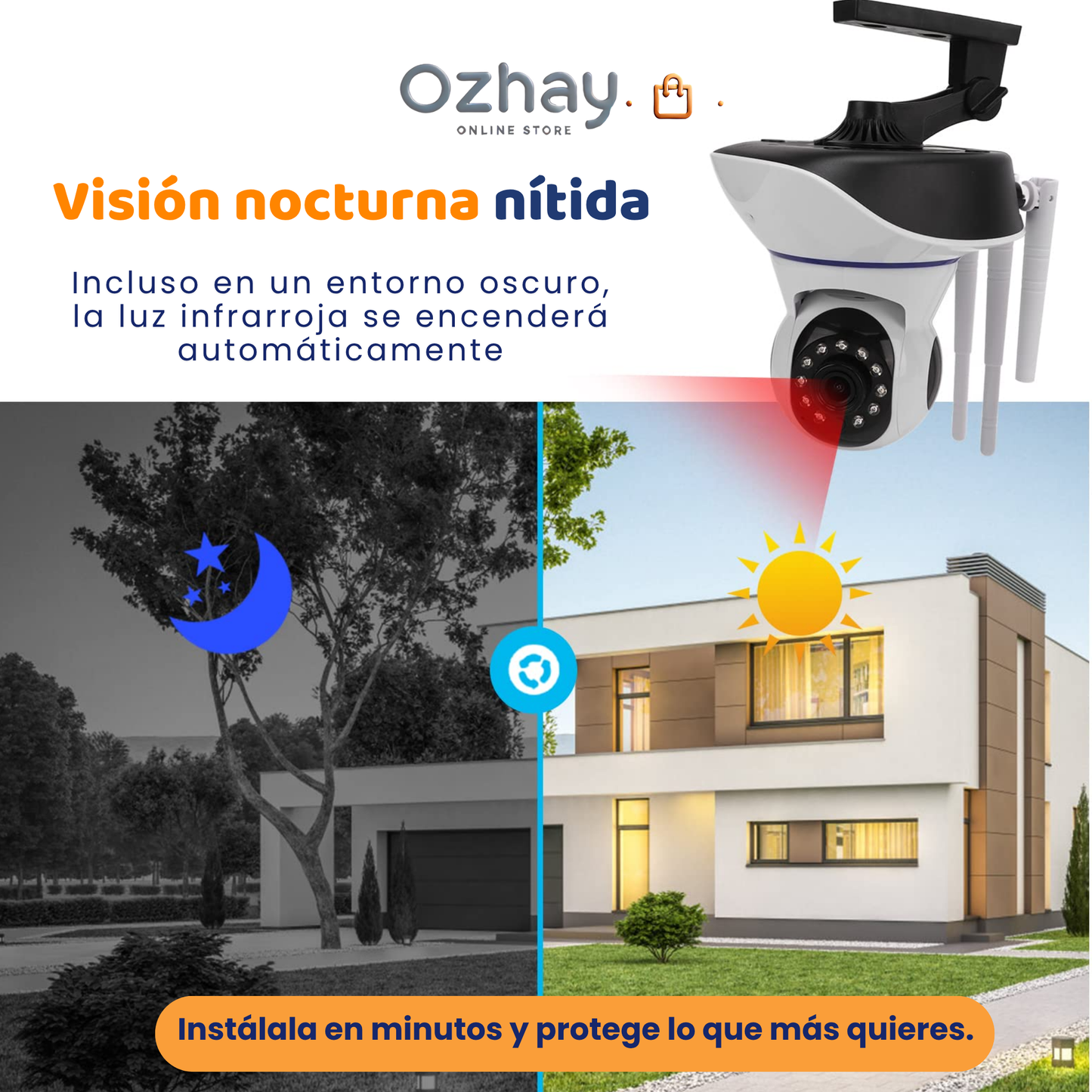 Vigi360™ – Cámara de Seguridad Inteligente WiFi